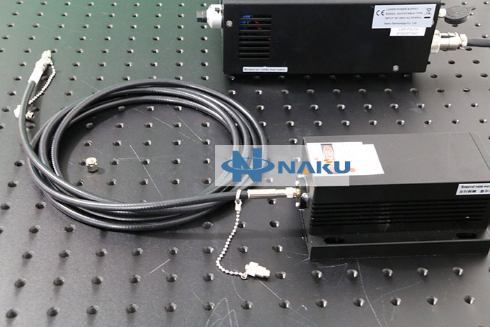 355nm 30mW UV 光纤耦合激光器 DPSS激光器 输出功率可调
